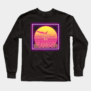 Let's Go Brandon retro / vintage Long Sleeve T-Shirt